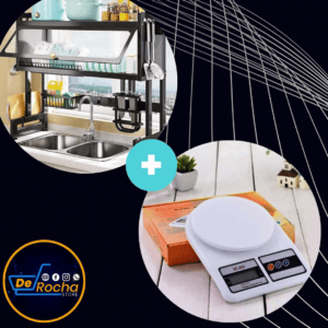Combo escurridor platos+ gramera cocina