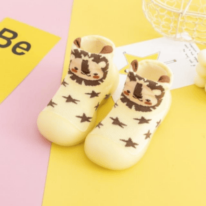 Media zapato para bebe animal print