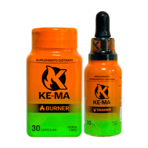 COMBO KEMA ( CAPSULAS + DRENADOR)VELOCES