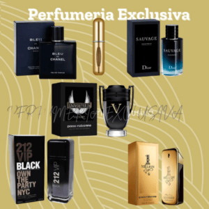 Kit ( 5 perfumes para hombre+perfumero)