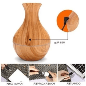 DIFUSOR DE AROMAS 130 ML HUMIDIFICADOR A